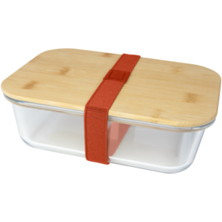 Lunch box personnalisée en verre Roby 1L 