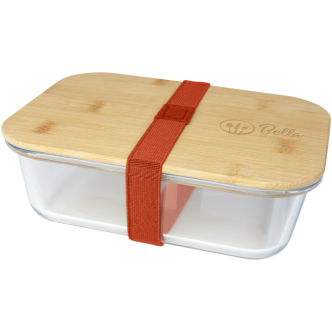 Lunch box personnalisée en verre Roby 1L 
