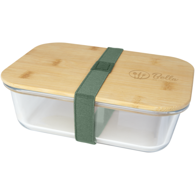 Lunch box personnalisée en verre Roby 1L 