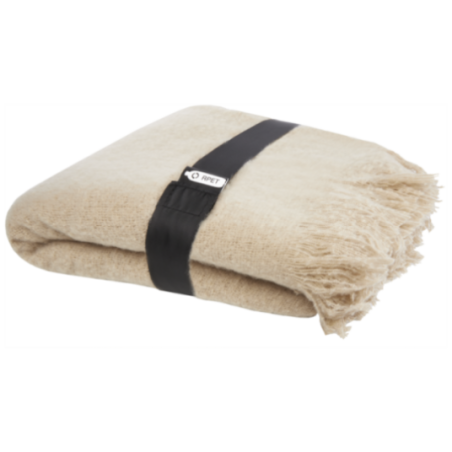 Plaid personnalisé en RPET certifié GRS Ivy 