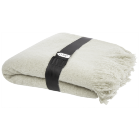 Plaid personnalisé en RPET certifié GRS Ivy 