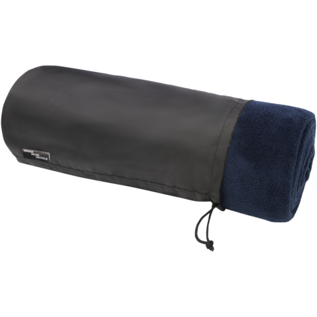 Couverture personnalisée en polaire molletonnée Lily 