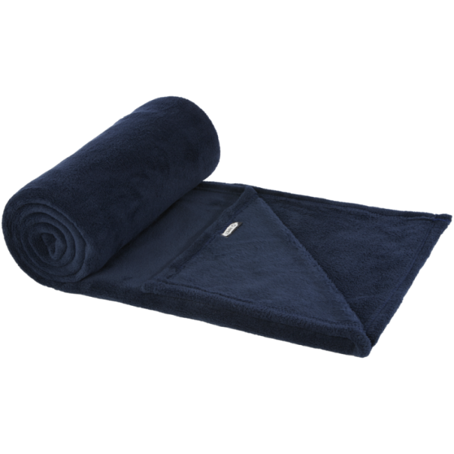 Couverture personnalisée en polaire molletonnée Lily 