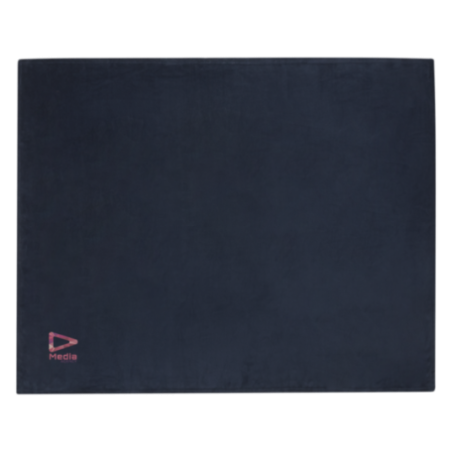 Couverture personnalisée en polaire molletonnée Lily 