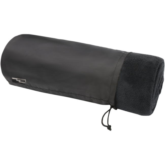 Couverture personnalisée en polaire molletonnée Lily 