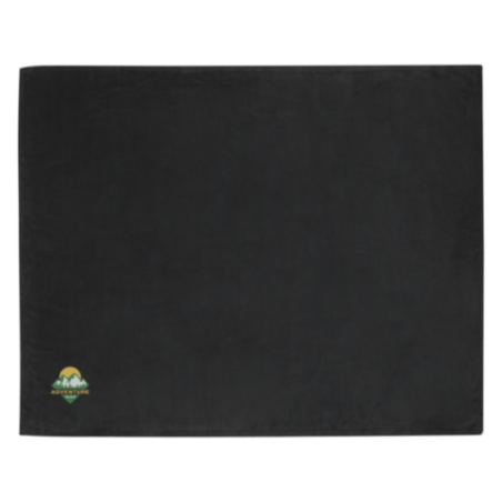 Couverture personnalisée en polaire molletonnée Lily 