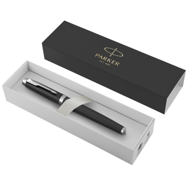 Stylo roller publicitaire Parker IM 