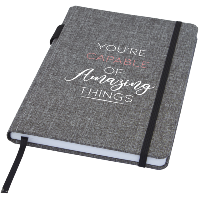 Carnet personnalisable A5 en RPET Orin 