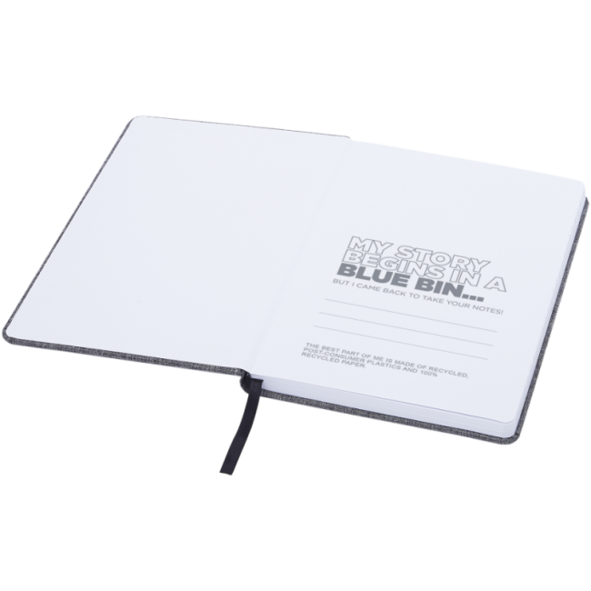 Carnet personnalisable A5 en RPET Orin 
