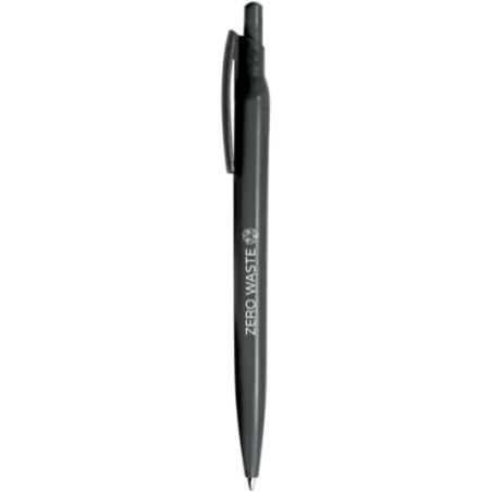 Stylo personnalisable en PET recyclé Alessio (encre noire) 