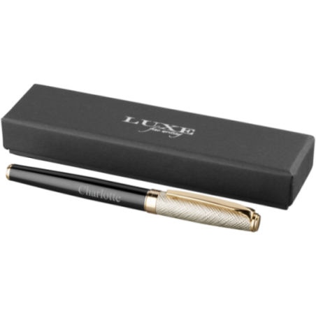 Stylo à bille personnalisé Luxe Doré (encre noire) 