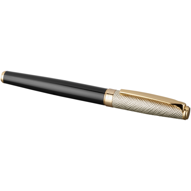 Stylo à bille personnalisé Luxe Doré (encre noire) 