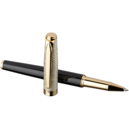 Stylo à bille personnalisé Luxe Doré (encre noire) 