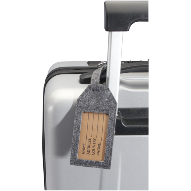Étiquette à bagage personnalisée Tie 
