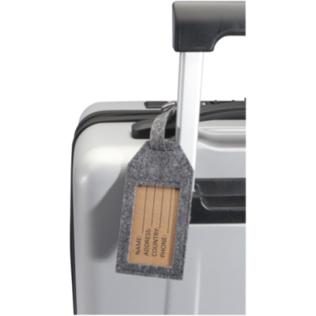 Étiquette à bagage personnalisée Tie 