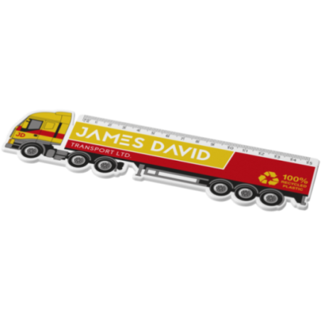 Règle personnalisée 15 cm en forme de camion Tait 