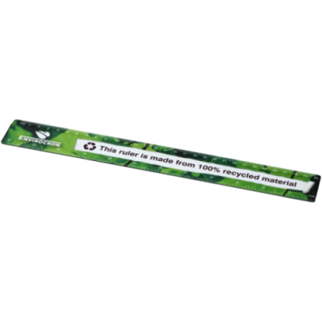 Règle 30 cm 100 % plastique recyclé Terran 