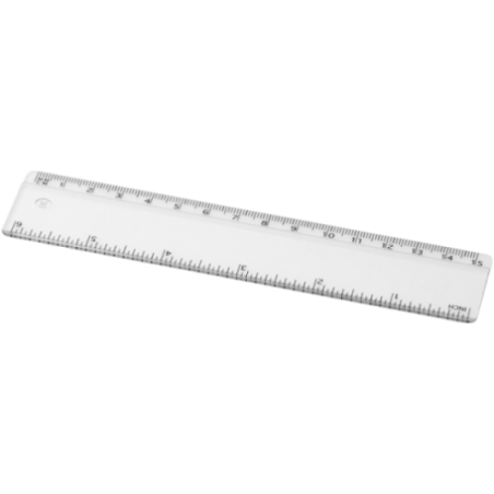 Règle en plastique GPPS  15 cm Renzo 