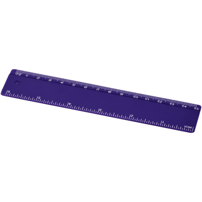 Règle en plastique GPPS  15 cm Renzo 