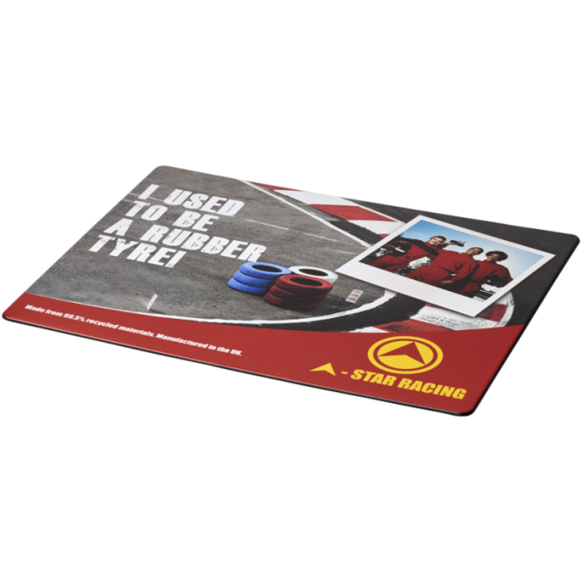 Tapis de souris avec matériau pneu Brite-Mat® 
