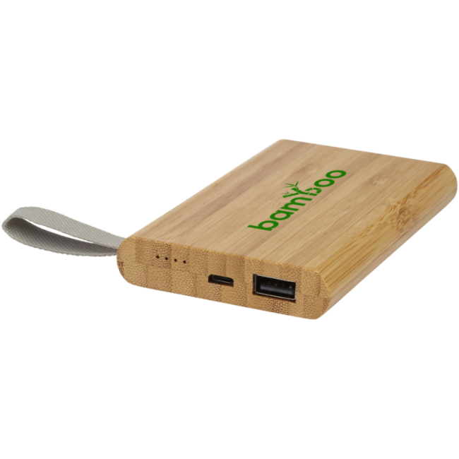 Powerbank personnalisée en bambou Tulda 