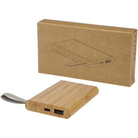 Powerbank personnalisée en bambou Tulda 