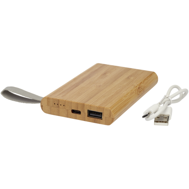Powerbank personnalisée en bambou Tulda 