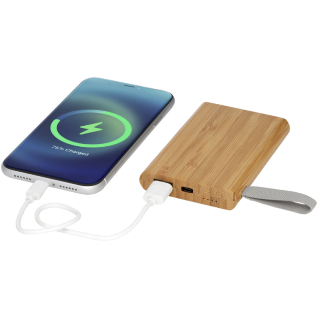 Powerbank personnalisée en bambou Tulda 