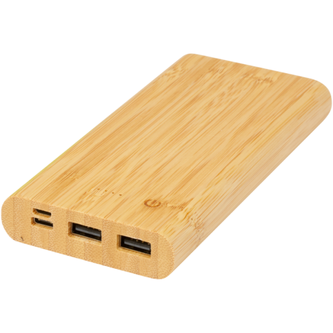 Batterie externe en bambou 10 000 mAh Tulda 