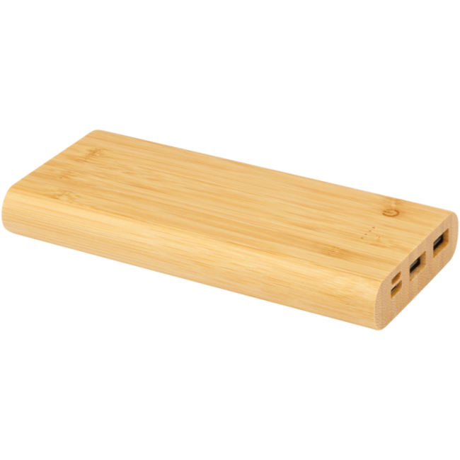 Batterie externe en bambou 10 000 mAh Tulda 