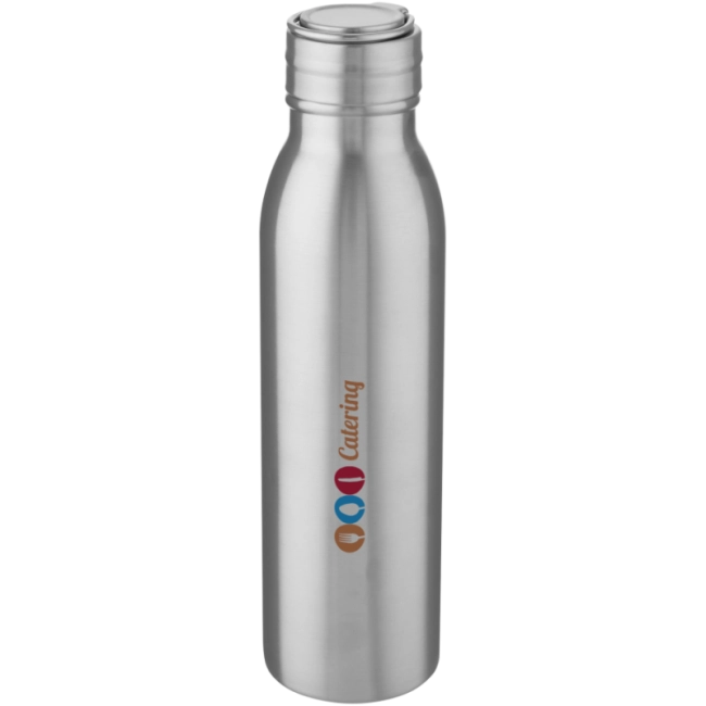 Gourde de sport avec boucle métallique Harper 700 ml 