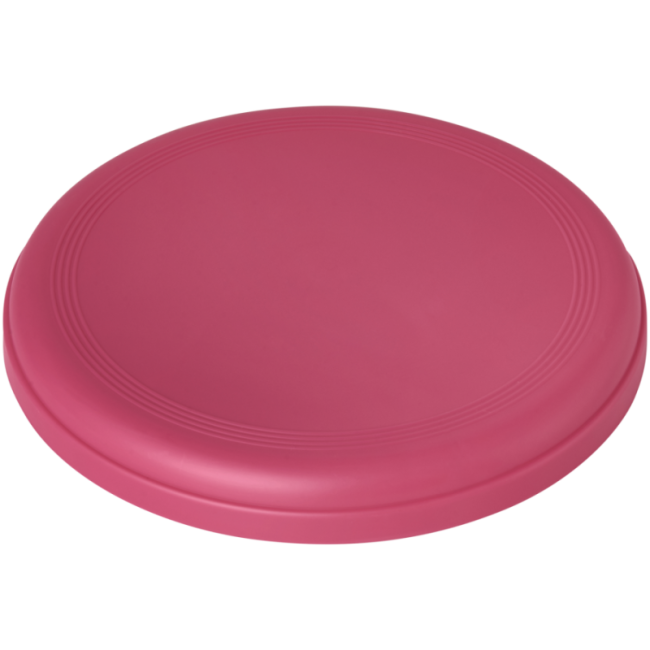 Frisbee publicitaire en plastique recyclé Crest 