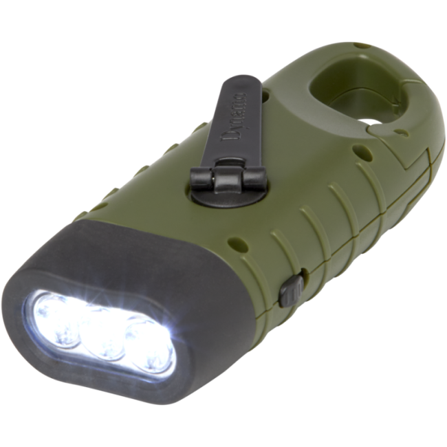 Lampe torche solaire avec dynamo Helios 
