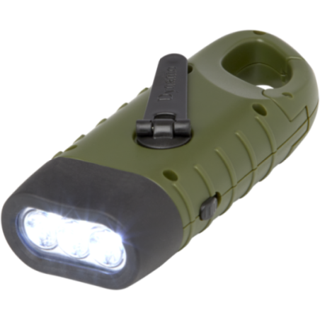 Lampe torche solaire avec dynamo Helios 