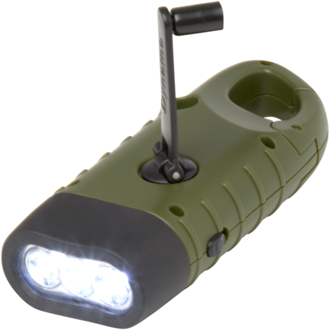 Lampe torche solaire avec dynamo Helios 