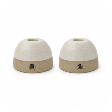 Lot de 2 bougeoirs Originalhome Reclay 
