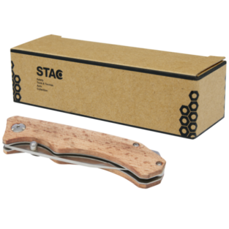 Couteau de poche en bois personnalisé Dave 