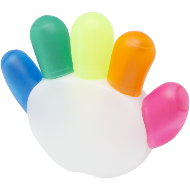 Surligneur personnalisé à 5 couleurs Patina 