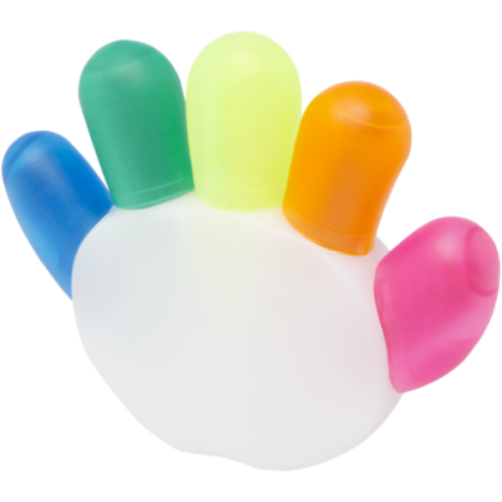 Surligneur personnalisé à 5 couleurs Patina 