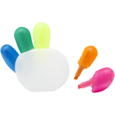 Surligneur personnalisé à 5 couleurs Patina 