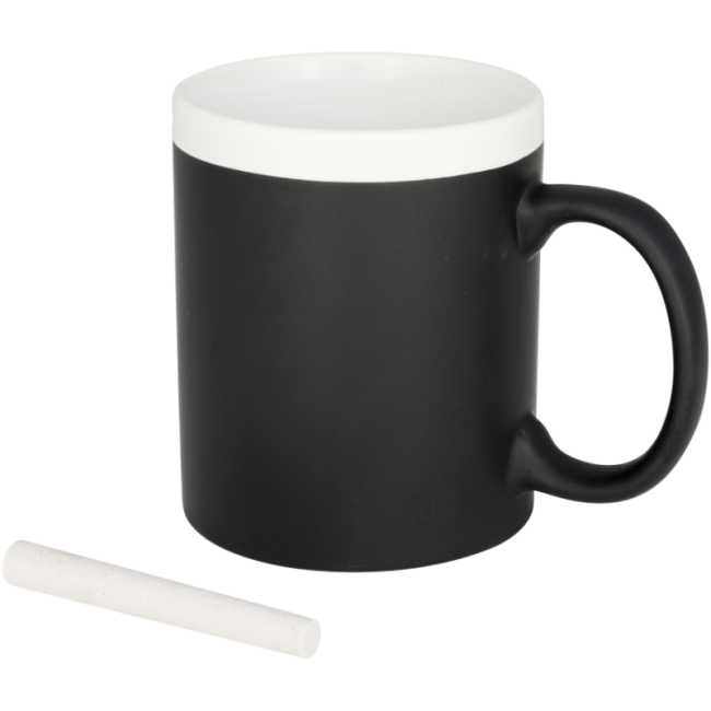 Tasse tableau noir personnalisable Chalk 330 ml 