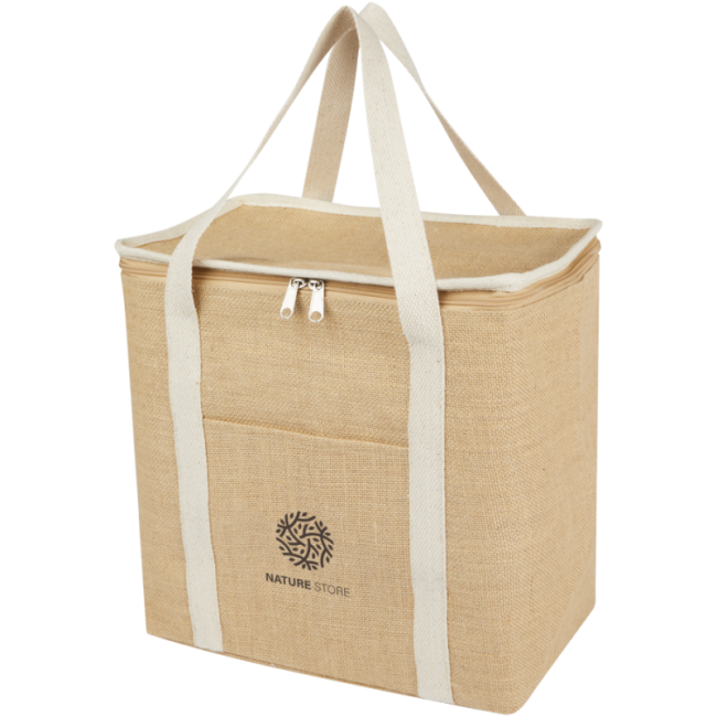 Sac isotherme publicitaire en jute Juta 