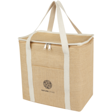 Sac isotherme publicitaire en jute Juta 