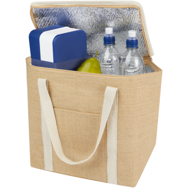 Sac isotherme publicitaire en jute Juta 