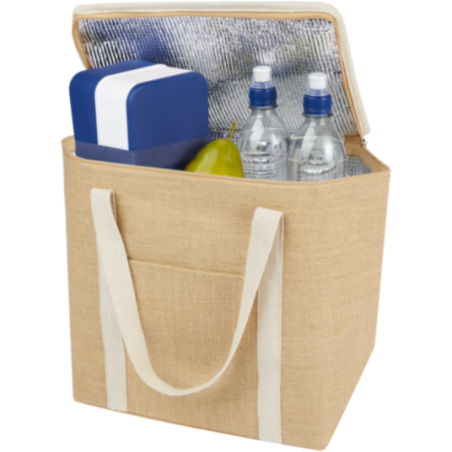 Sac isotherme publicitaire en jute Juta 