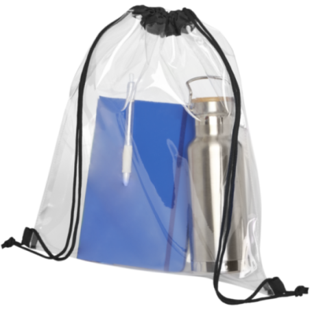 Sac cordon personnalisé transparent Lancaster 