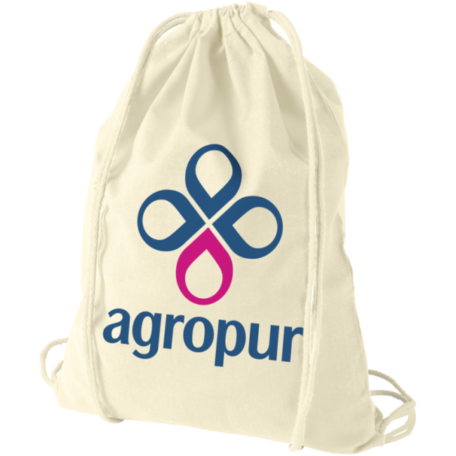 Sac cordon personnalisé en coton Oregon 