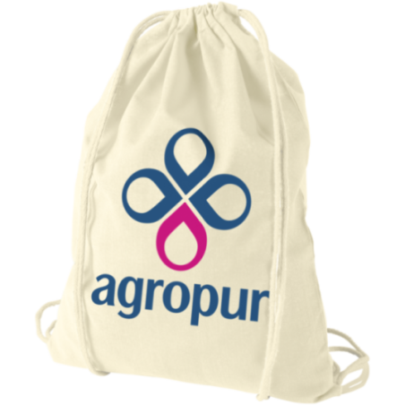 Sac cordon personnalisé en coton Oregon 