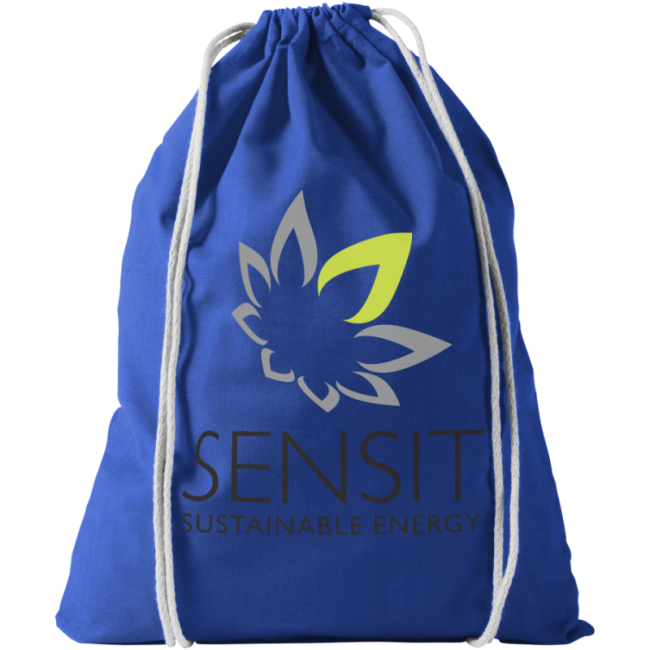 Sac cordon personnalisé en coton Oregon 
