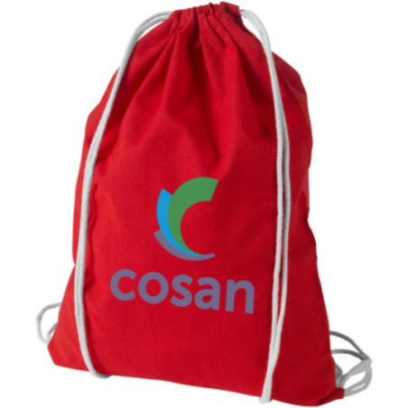 Sac cordon personnalisé en coton Oregon 